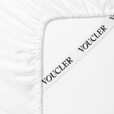 600 THREAD COUNT WHITE FITTED SHEET