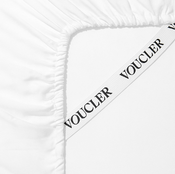 600 THREAD COUNT WHITE FITTED SHEET