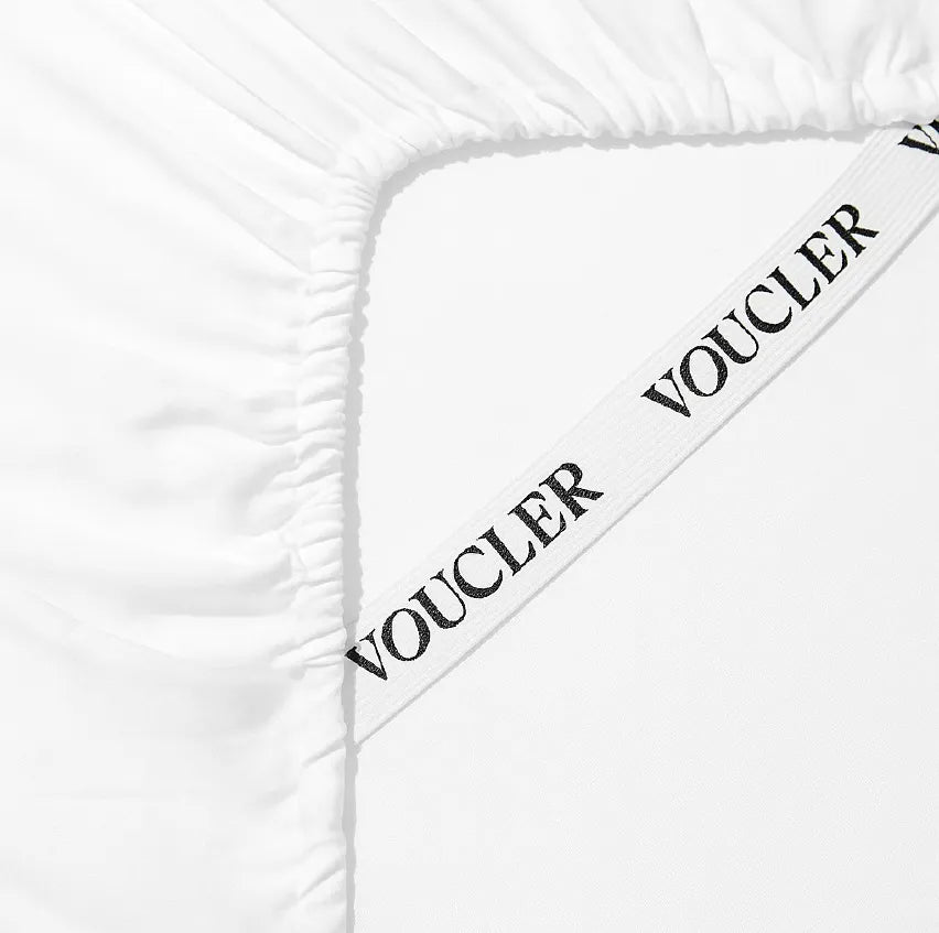 Lençol de cama com elástico da Voucler