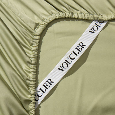 PURE BAMBOO FABRIC FITTED SHEET