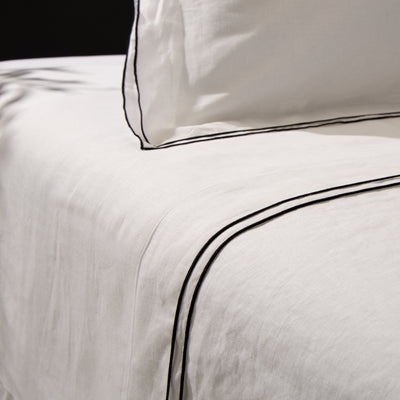 BREATHE LINEN FLAT SHEET