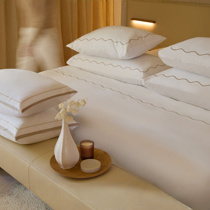 BLESSING 600 THREAD COUNT SATEEN FLAT SHEET