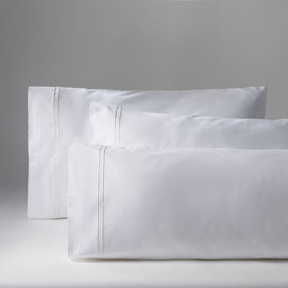 BUNDLE ESSENCE SATEEN WHITE EMBROIDERY