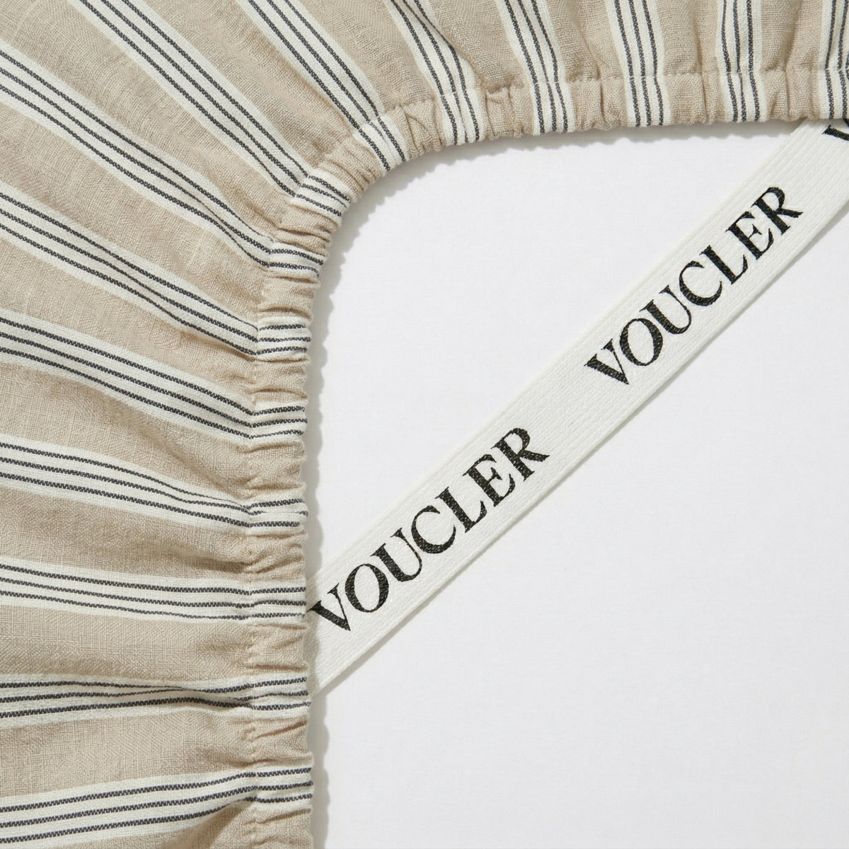 ETHERAL LINEN FITTED SHEET