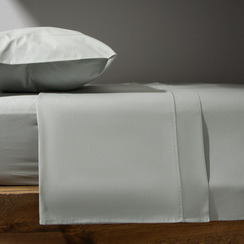 ENSEMBLE FLOW EN PERCALE BLEU BRUMEUX