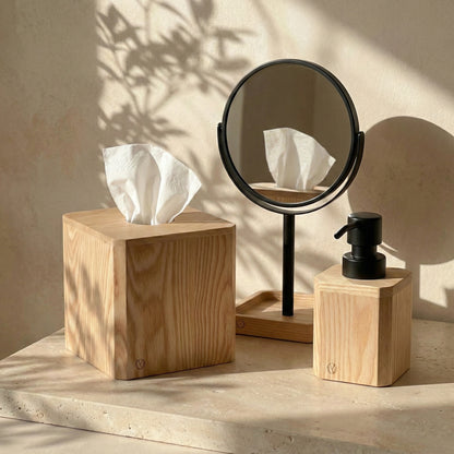 ORGANIC WOOD MIRROR