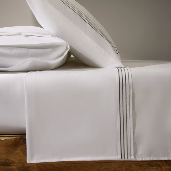 SERENITY SATEEN 400 THREAD COUNT FLAT SHEET