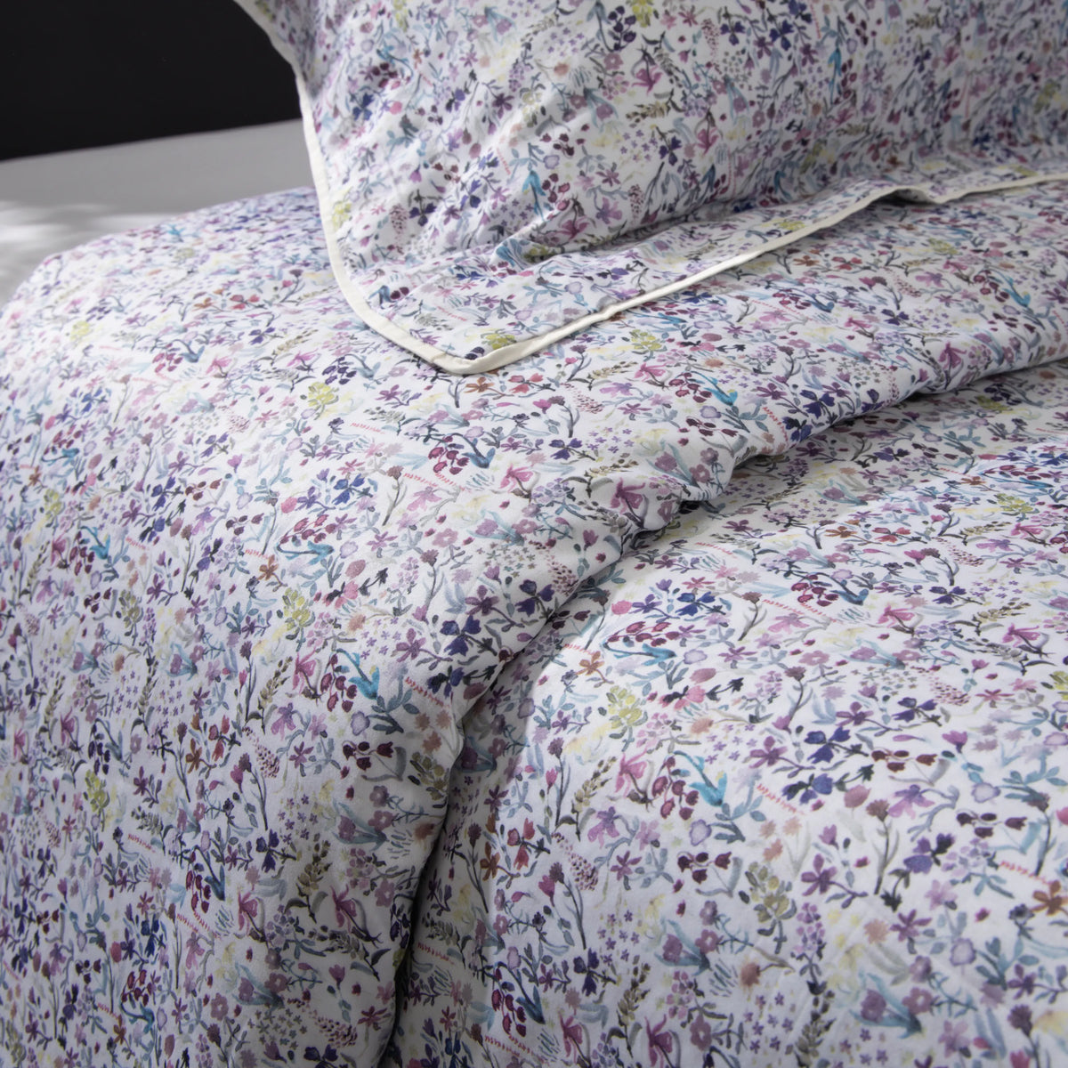 Capa de edredom floral da Voucler