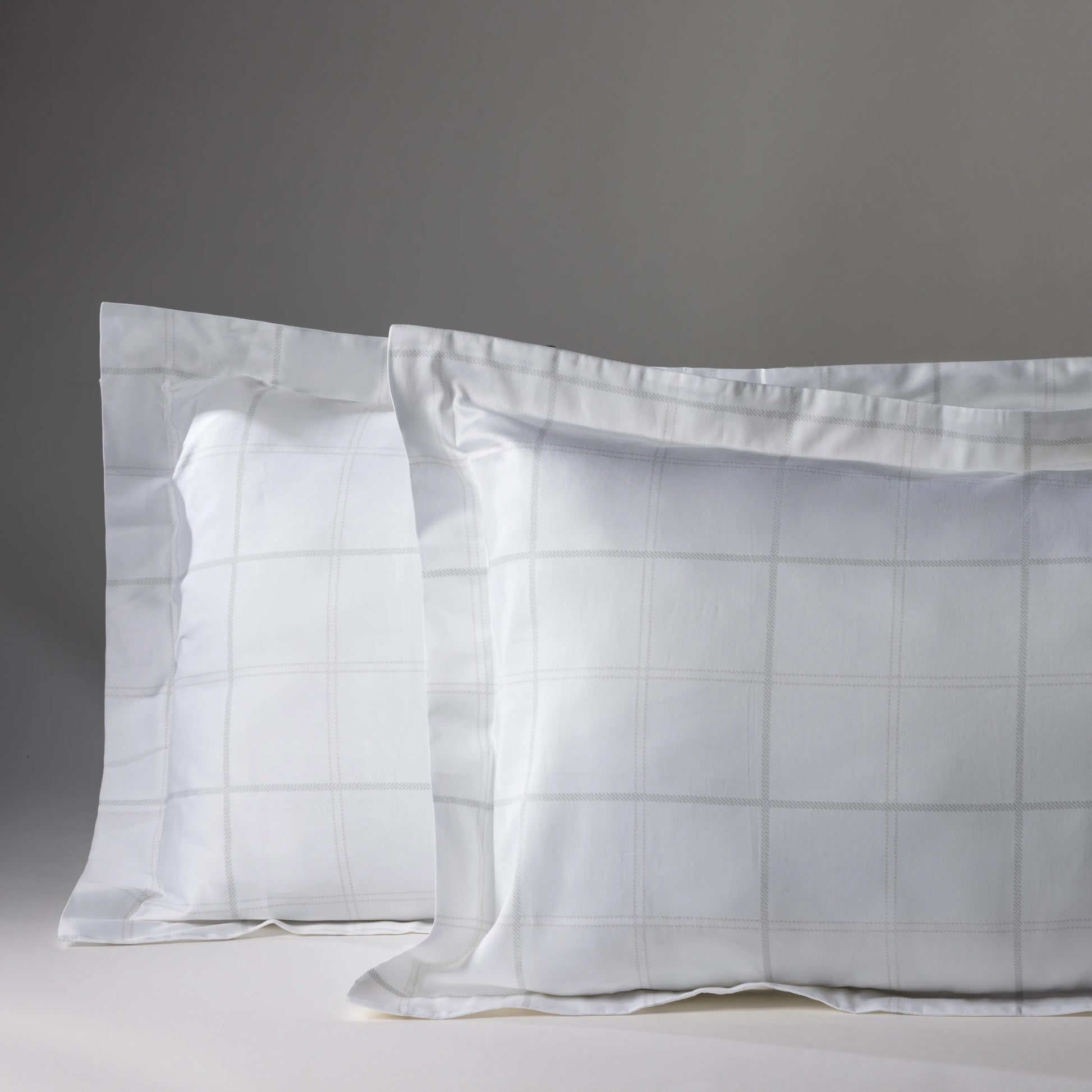 Capa de travesseiro quadriculada