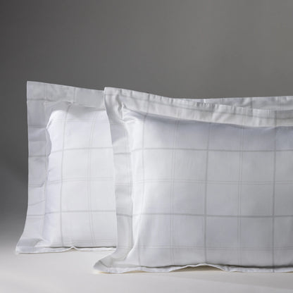 Capa de travesseiro quadriculada