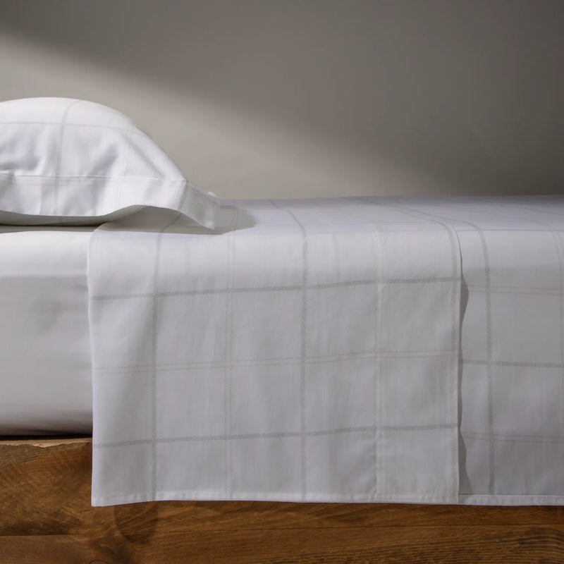 BETTLAKEN AUS BAUMWOLLSATIN 300 FÄDEN WHISPER