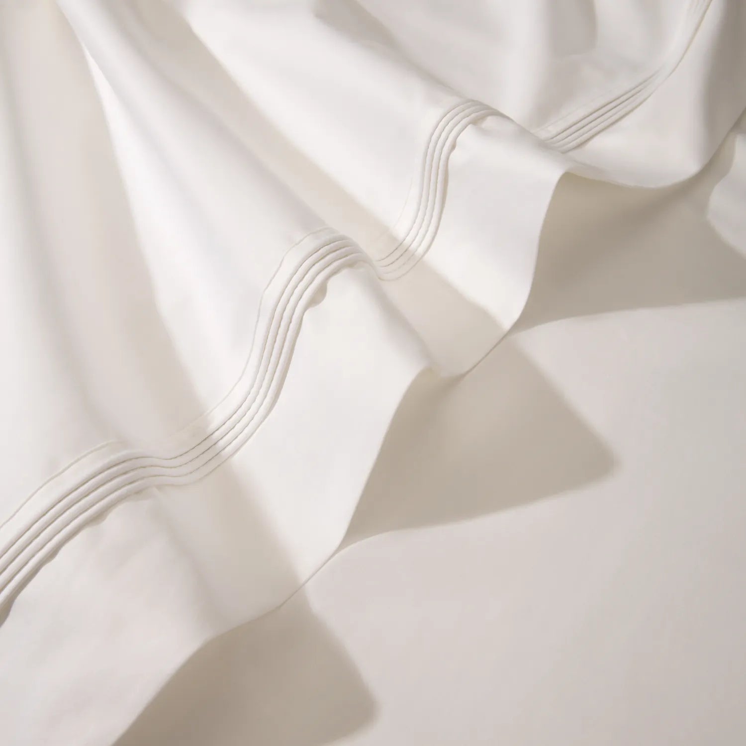 Lençol de cama na cor branca