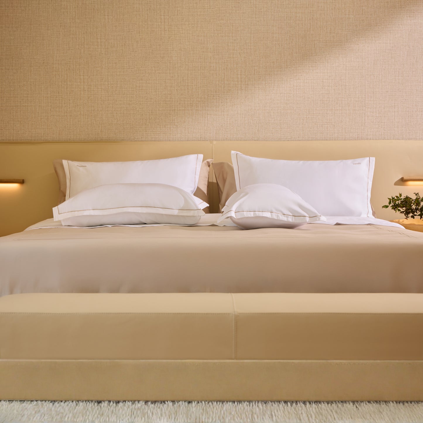 WISDOM 300 THREAD COUNT SATEEN FLAT SHEET