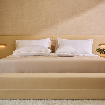 WISDOM 300 THREAD COUNT SATEEN FLAT SHEET