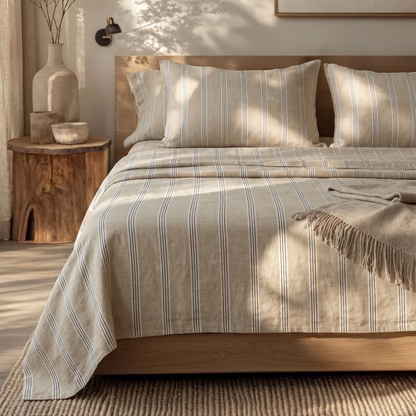 ETHERAL LINEN FLAT SHEET